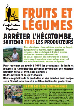 Fruits et légumes : arrêter l'hécatombe